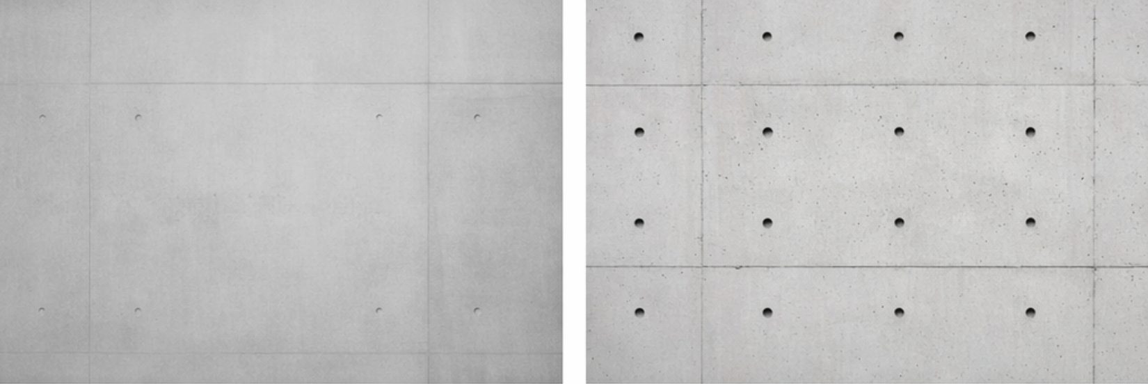 Tension plate aluminum formwork concrete finish comparison